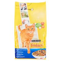 PURINA FRISKIES Gatto Crocchette Adult con merluzzo e verdure aggiunte sacco