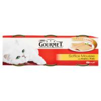 PURINA GOURMET Gatto Sigillo Oro Soffice Mousse con Anatra e Pollo lattina