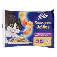 PURINA FELIX Sensations Jellies Gatto Con Anatra e Spinaci e con Agnello e Selvaggina Busta