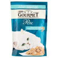 PURINA GOURMET Perle Gatto Piaceri del mare con platessa e gamberetti interi busta