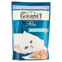 PURINA GOURMET Perle Gatto Piaceri del mare con pesce dell'Oceano e gamberetti interi busta
