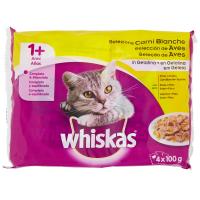 Whiskas 1+ Selezione Carni Bianche in Gelatina
