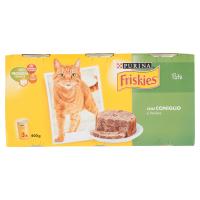 PURINA FRISKIES Gatto Patè con coniglio e verdure lattina