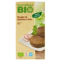 Carrefour Bio Burger di Spinaci e Tofu