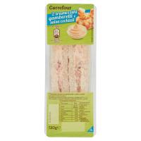 Carrefour 2 tramezzini gamberetti e salsa cocktail