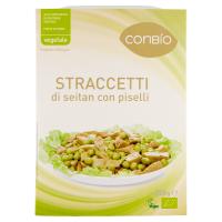 ConBío Straccetti di seitan con piselli