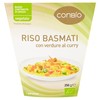 ConBío Riso Basmati con verdure al curry