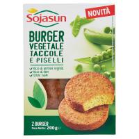 Sojasun Burger Vegetale Taccole e Piselli