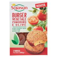 Sojasun Burger Vegetale Pomodoro e Olive