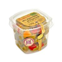 Olive denocciolate con peperoni