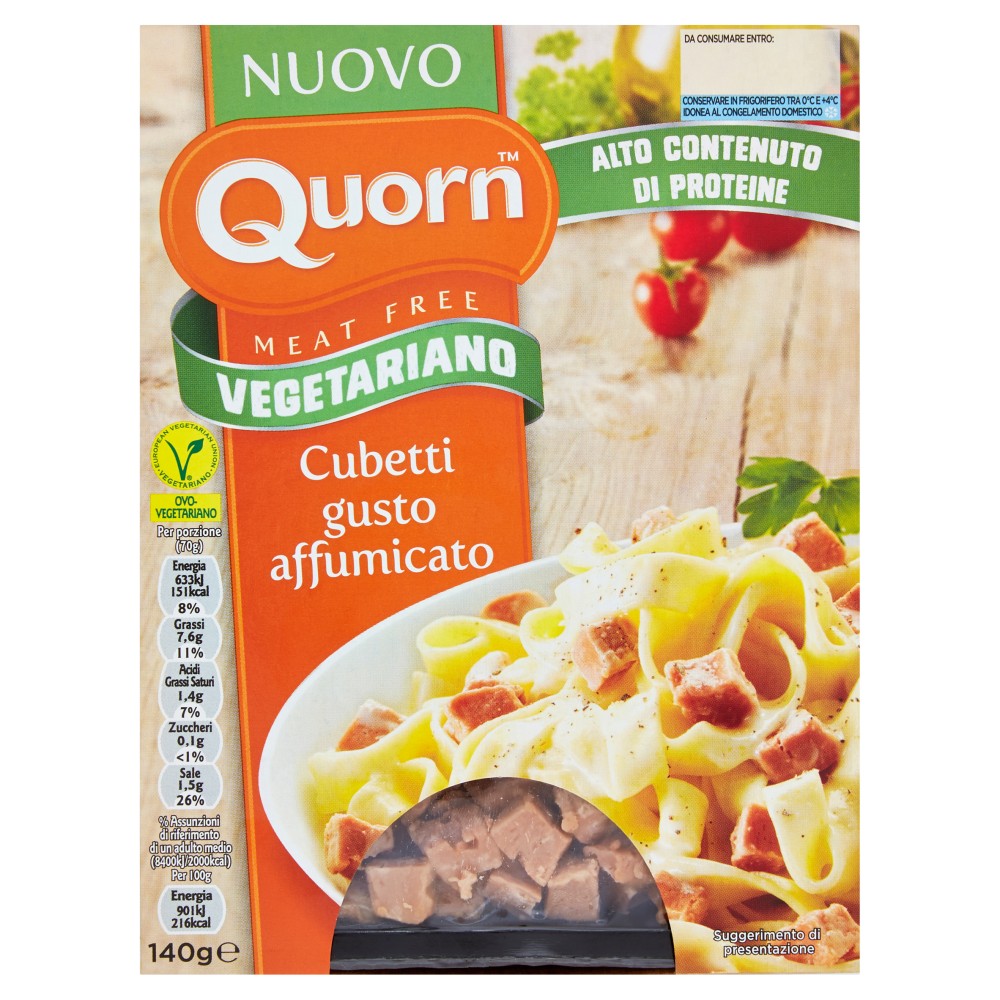 Quorn Cubetti Gusto Affumicato Vegetariani
