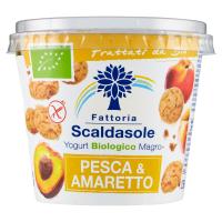 Fattoria Scaldasole Yogurt Biologico Magro Pesca & Amaretto