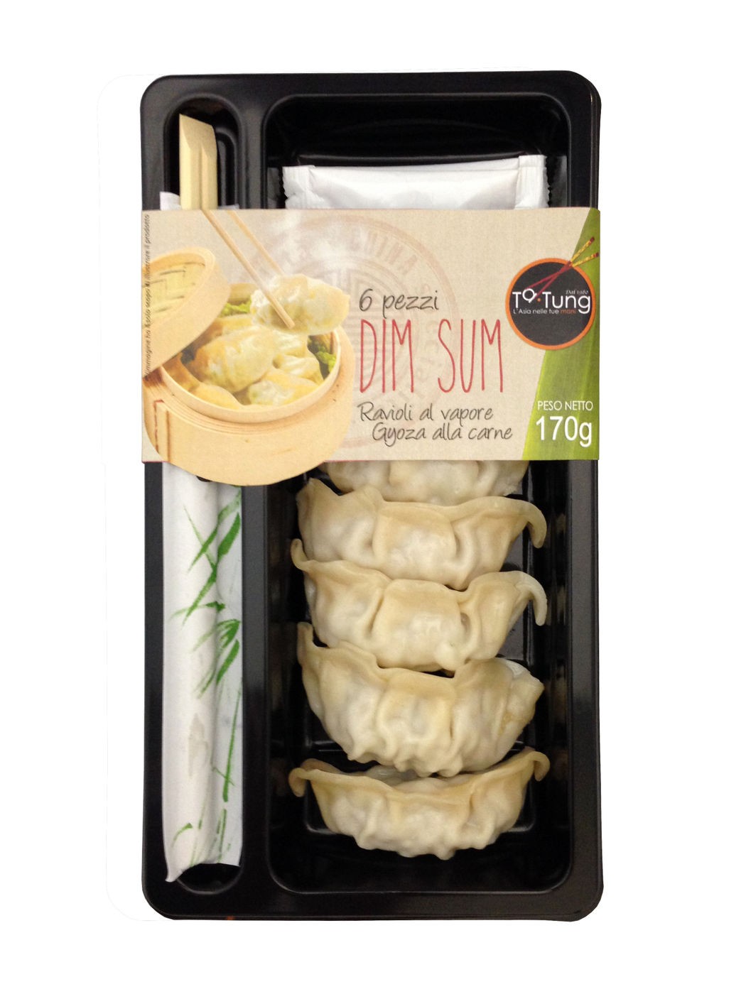 RAVIOLI AL VAPORE GYOZA ALLA CARNE