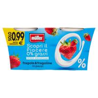müller 0% fragole & fragoline in pezzi