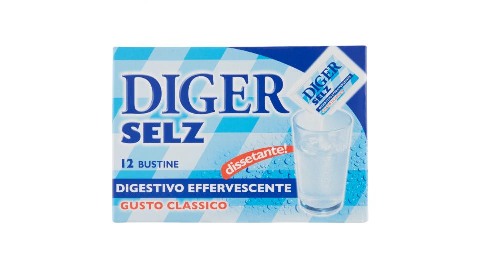 DIGER SELZ Digestivo effervescente gusto classico 42 g x