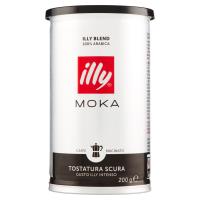 illy Moka Tostatura Scura Caffè Macinato