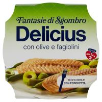 Delicius Fantasie di sgombro con olive e fagiolini