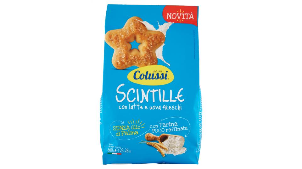Colussi Scintille con latte e uova freschi