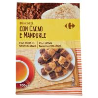 Carrefour Ore 8 Biscotti con Farina di Mandorle e Cacao