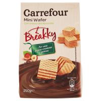 Carrefour Breakky Mini Wafer con crema alla Nocciola