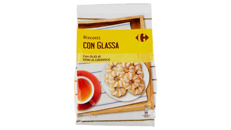 Carrefour Biscotti con Glassa