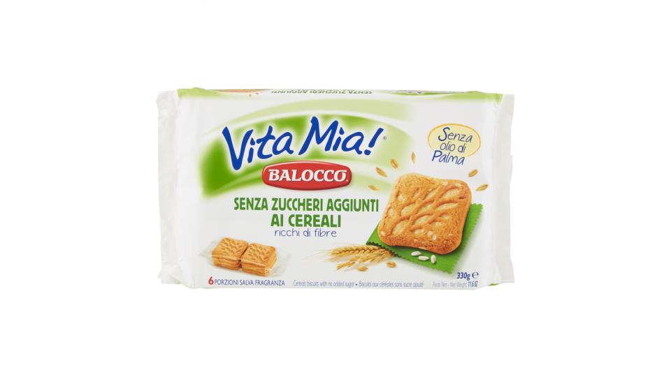 Balocco Vita Mia! Senza Zuccheri Aggiunti ai Cereali