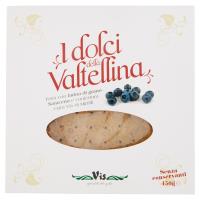 Vis Torta con farina di grano Saraceno e confettura extra Vis di Mirtilli