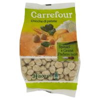 Carrefour Chicche di patate Spinaci e Grana Padano D.O.P.