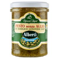 Alberti Pesto senza Aglio di Basilico Genovese DOP