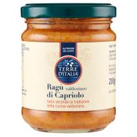 Terre d'Italia Ragù valdostano di Capriolo