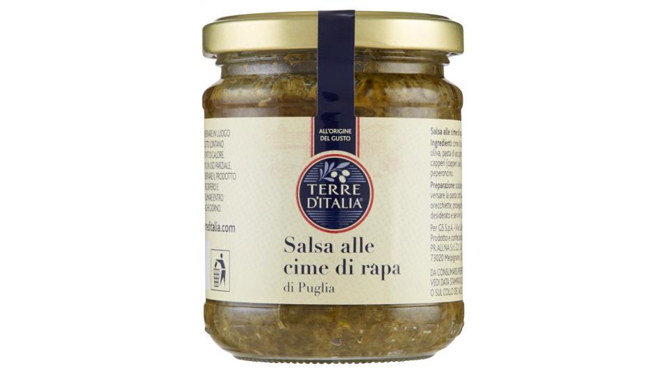 Terre d'Italia Salsa alle cime di rapa di Puglia