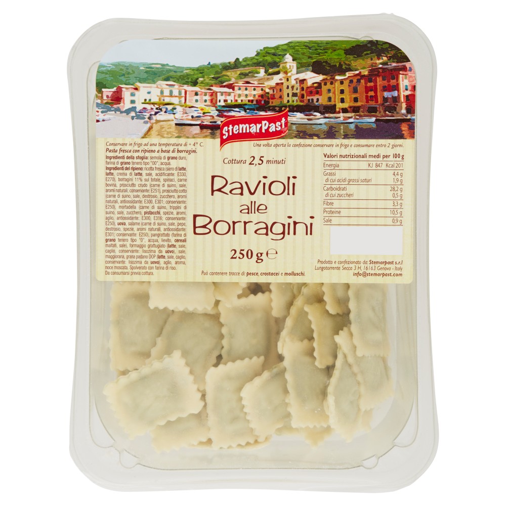 StemarPast Ravioli alle Borragini