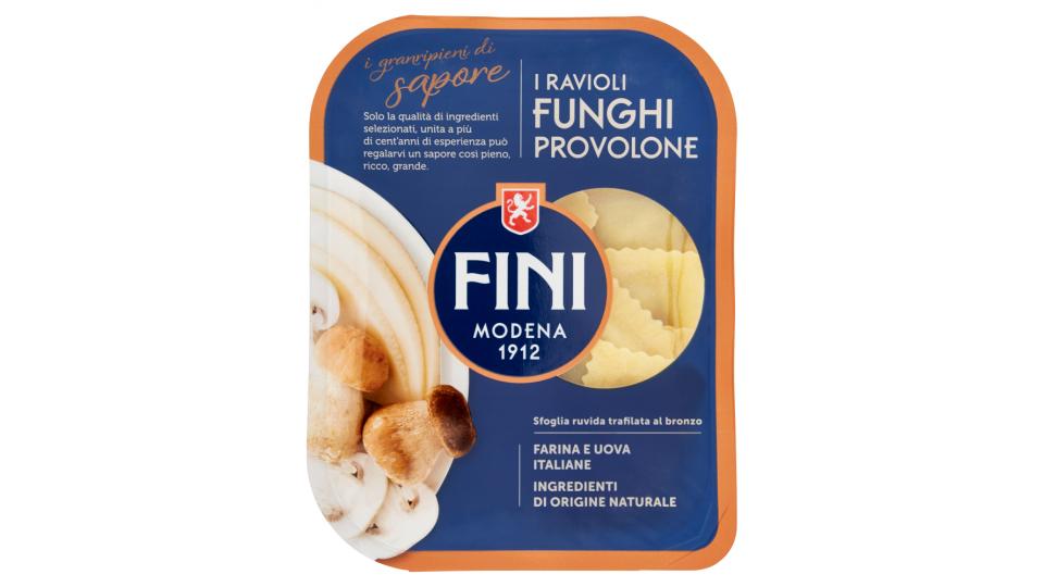Fini i granripieni di sapore i Ravioli Funghi Provolone