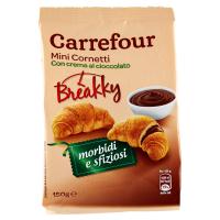 Carrefour Breakky Mini Cornetti con crema al cioccolato