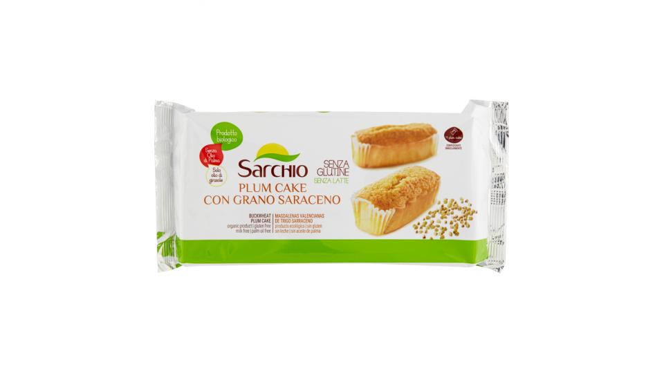 Sarchio Senza Glutine Plum Cake con Grano Saraceno