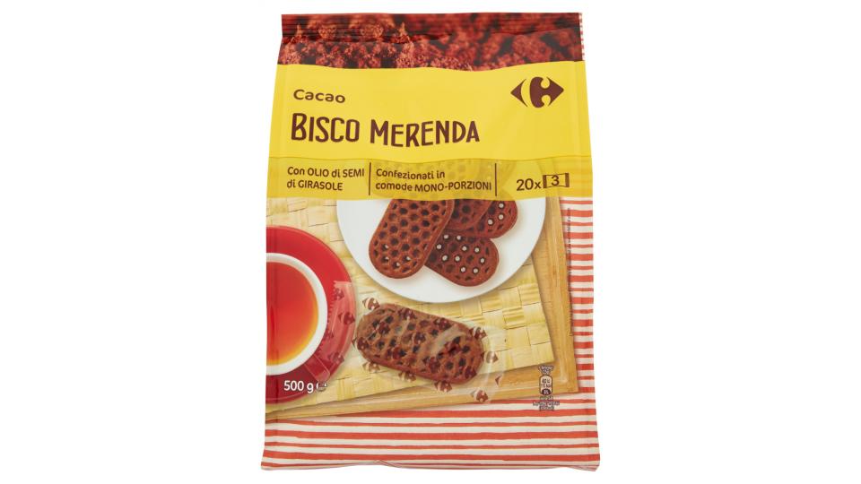 Carrefour Cacao Bisco Merenda