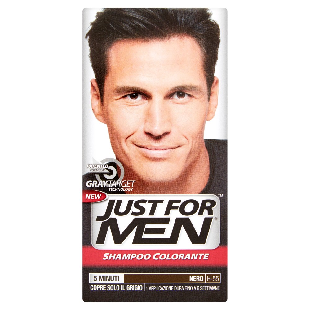 Just For Men Shampoo colorante nero H-55
