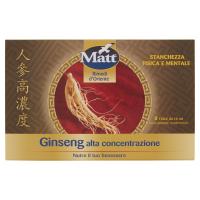 Matt&diet Ginseng Alta Concentrazione 8 fiale