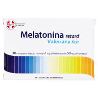 Matt Divisione Pharma Melatonina retard Valeriana fast 30 compresse