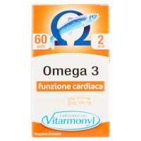 Laboratoires Vitarmonyl Omega 3 funzione cardiaca 60 perle