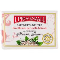 I Provenzali Saponetta Neutra al Profumo di Muschio Bianco