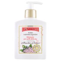 I Provenzali Puro Sapone Liquido Idratante per pelli delicate al Profumo di Muschio Bianco