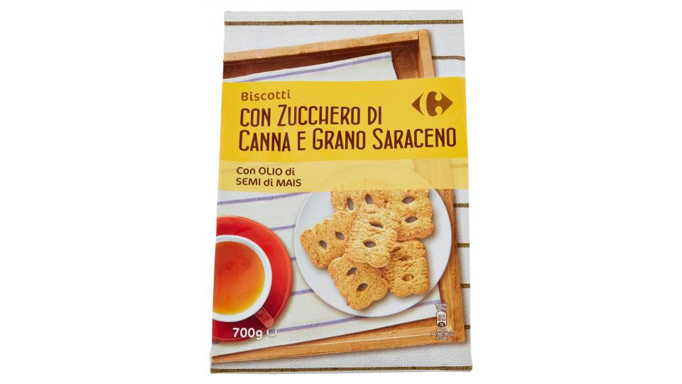 Carrefour Biscotti con Zucchero di Canna e Grano Saraceno