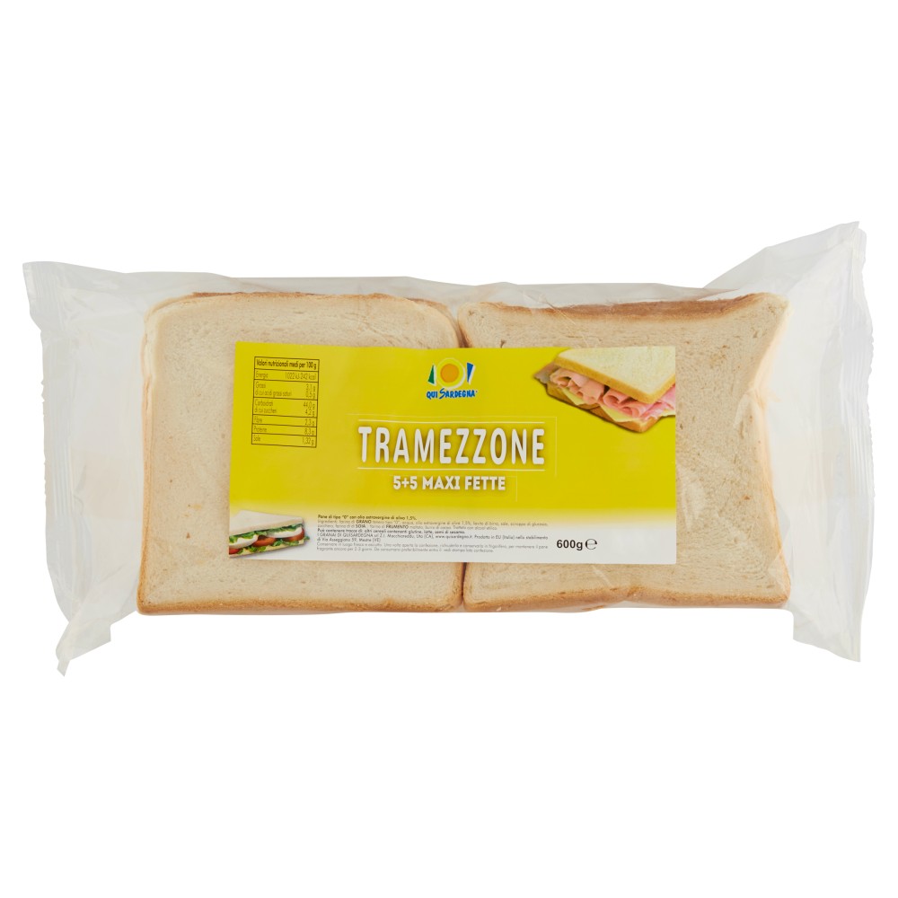 Qui Sardegna Tramezzone 5+5 Maxi Fette