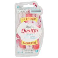 Wilkinson Sword Quattro for women sensitive aloe formula