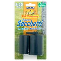 Pet Company Dispenser sacchetti in plastica raccoglifeci