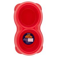 Pet Company Ciotola Plastica Lux Doppia