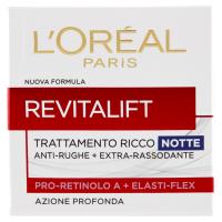 L'Oréal Paris Revitalift Trattamento Ricco Notte Anti-Rughe + Extra-Rassodante
