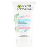 Garnier Pure Active Sensitive - Gel detergente senza sapone-purificante per pelli sensibili