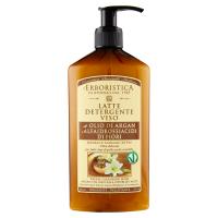 l'Erboristica Latte Detergente Viso all'Olio di Argan ed Alfaidrossiacidi di Fiori